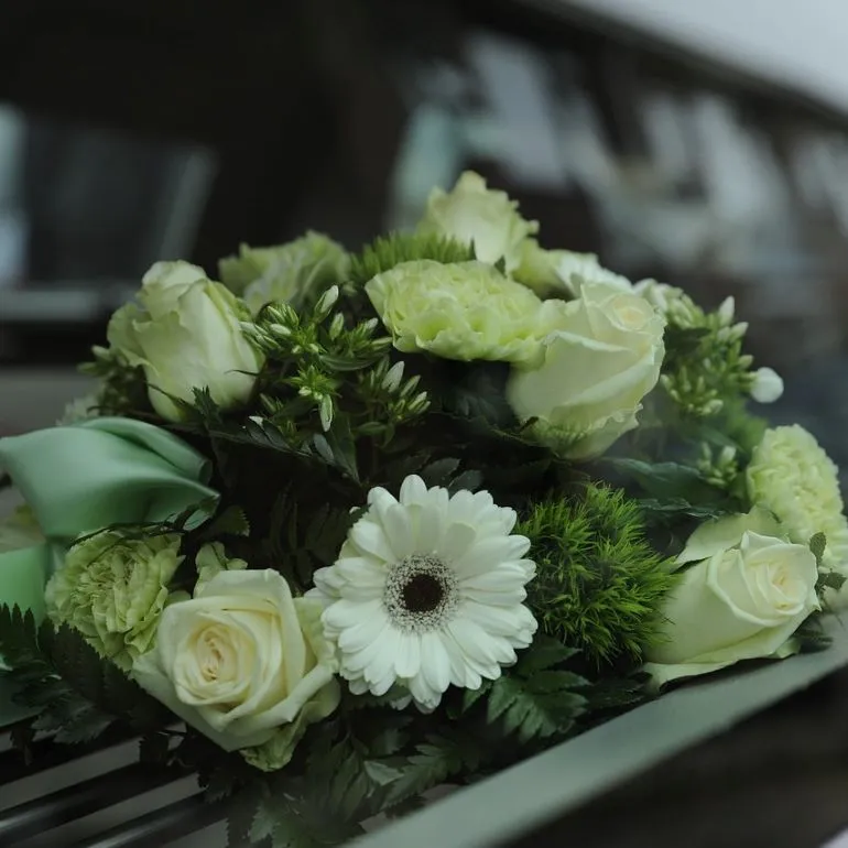 Flores funerarias